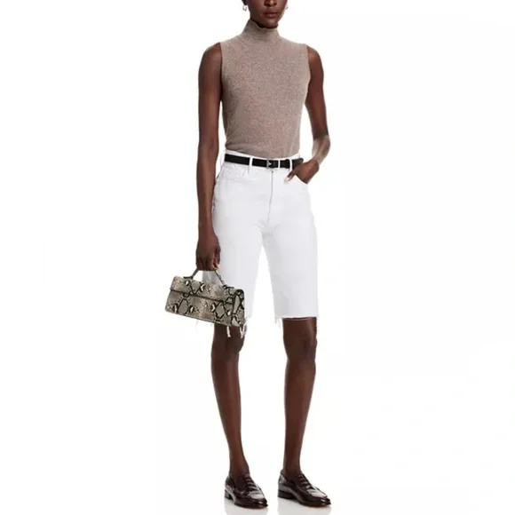 New MOTHER The Maven Bermuda Fray Shorts Sz 25 - Picture 9 of 12